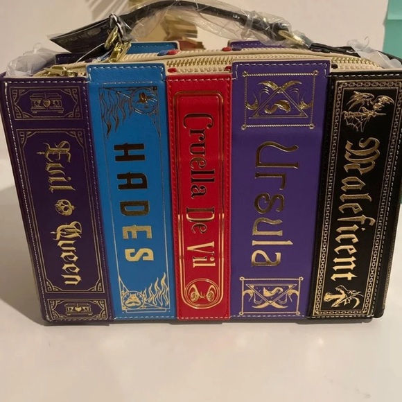 Loungefly Villains Book Bag - Limited Edition - Picture 1 of 3